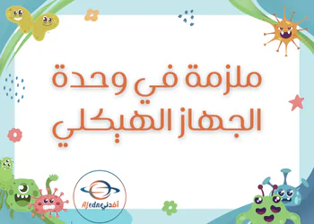 ملزمة في الجهاز الهيكلي للعلوم للتاسع الفصل الأول